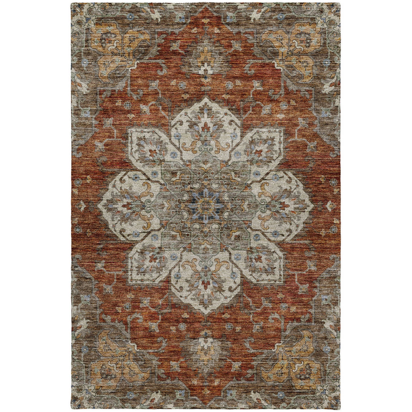 Dalyn Rugs Silk Road  Paprika  Traditional