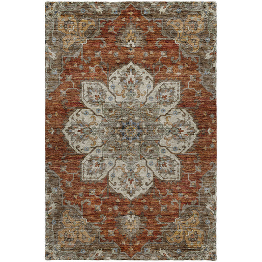 Dalyn Rugs Silk Road  Paprika  Traditional