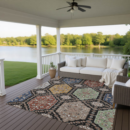 Dalyn Rugs Silk Road  Black  Transitional