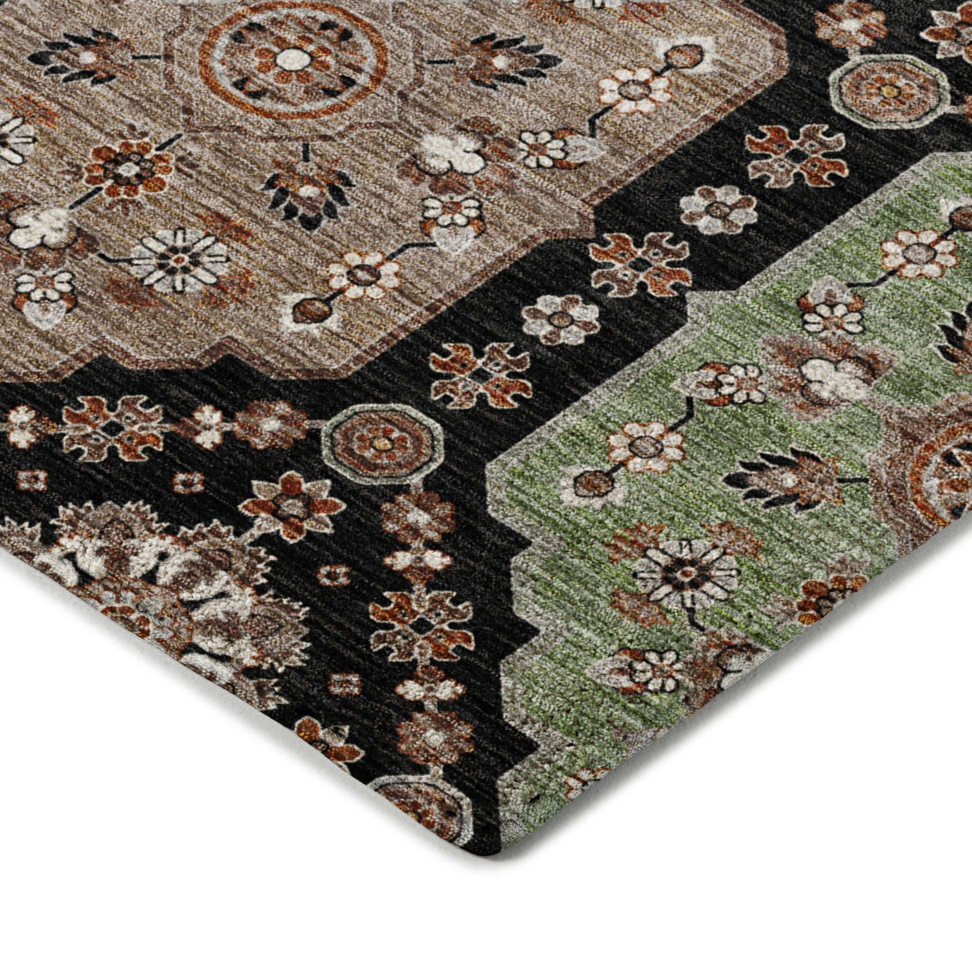 Dalyn Rugs Silk Road  Black  Transitional