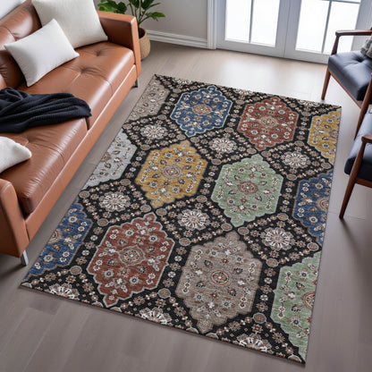 Dalyn Rugs Silk Road  Black  Transitional