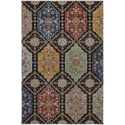 Dalyn Rugs Silk Road  Black  Transitional