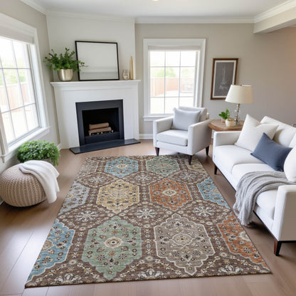 Dalyn Rugs Silk Road  Chocolate  Transitional