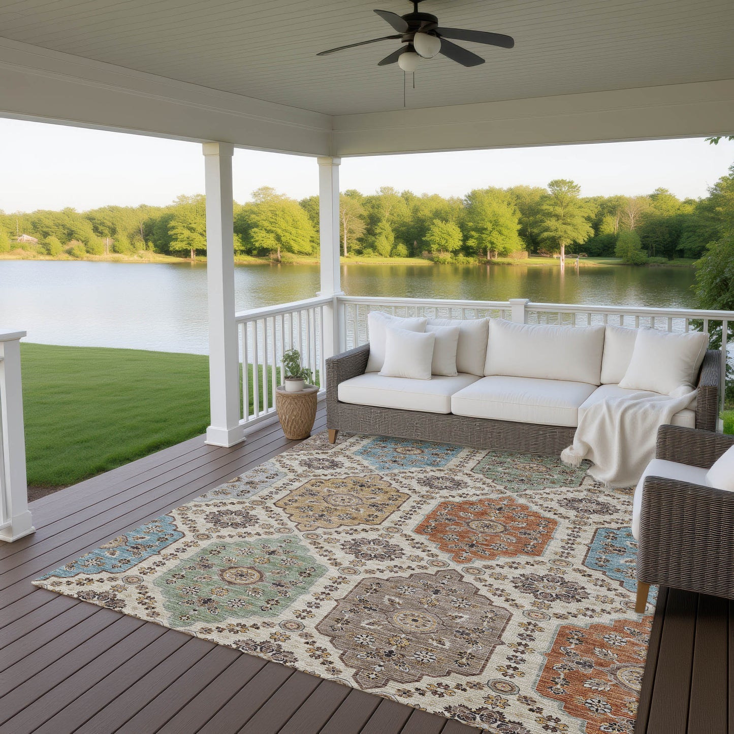 Dalyn Rugs Silk Road  Linen  Transitional