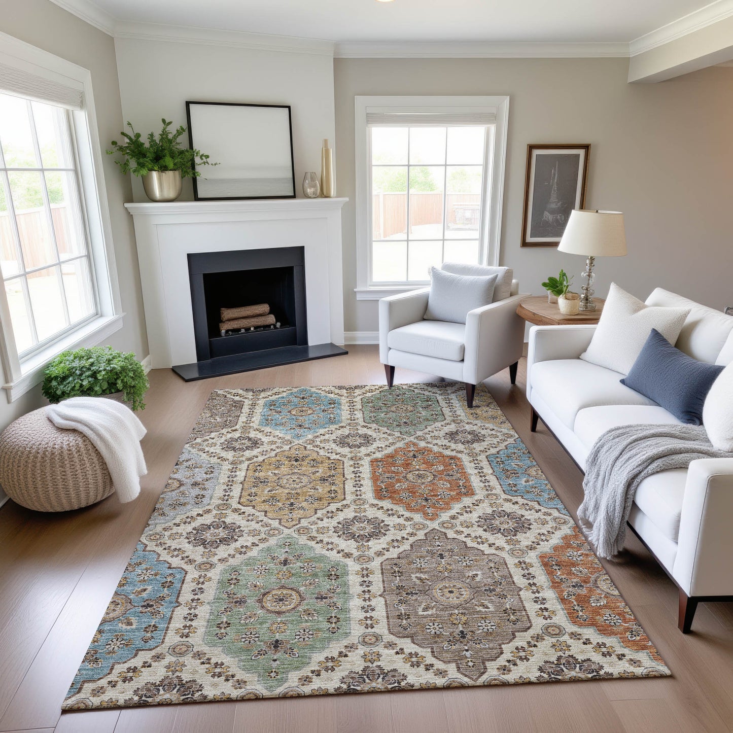Dalyn Rugs Silk Road  Linen  Transitional