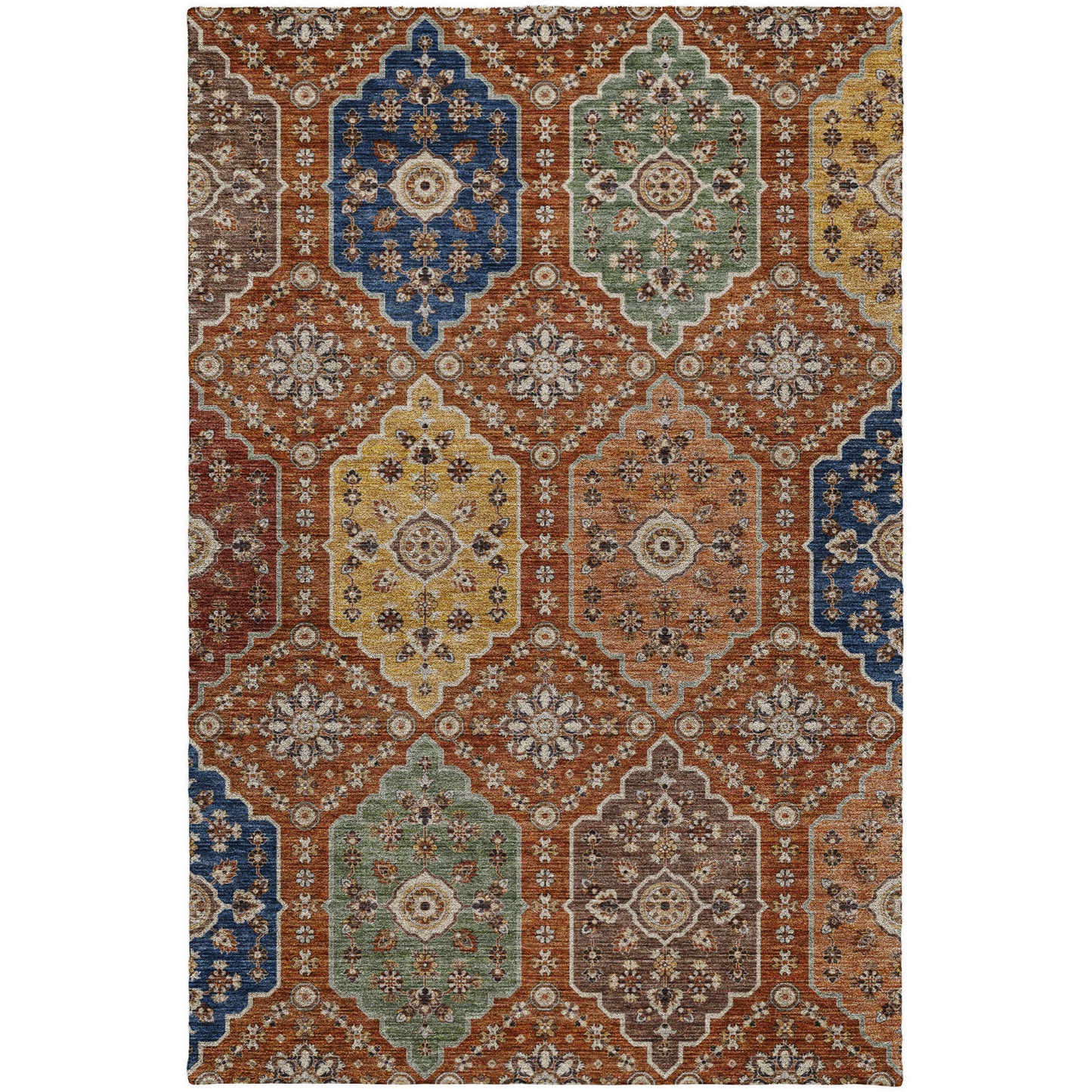 Dalyn Rugs Silk Road  Paprika  Transitional