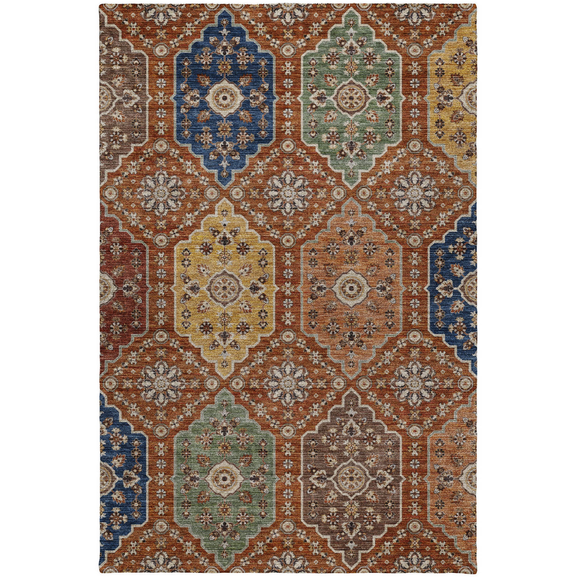 Dalyn Rugs Silk Road  Paprika  Transitional