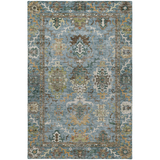Dalyn Rugs Silk Road  Aqua  Traditional