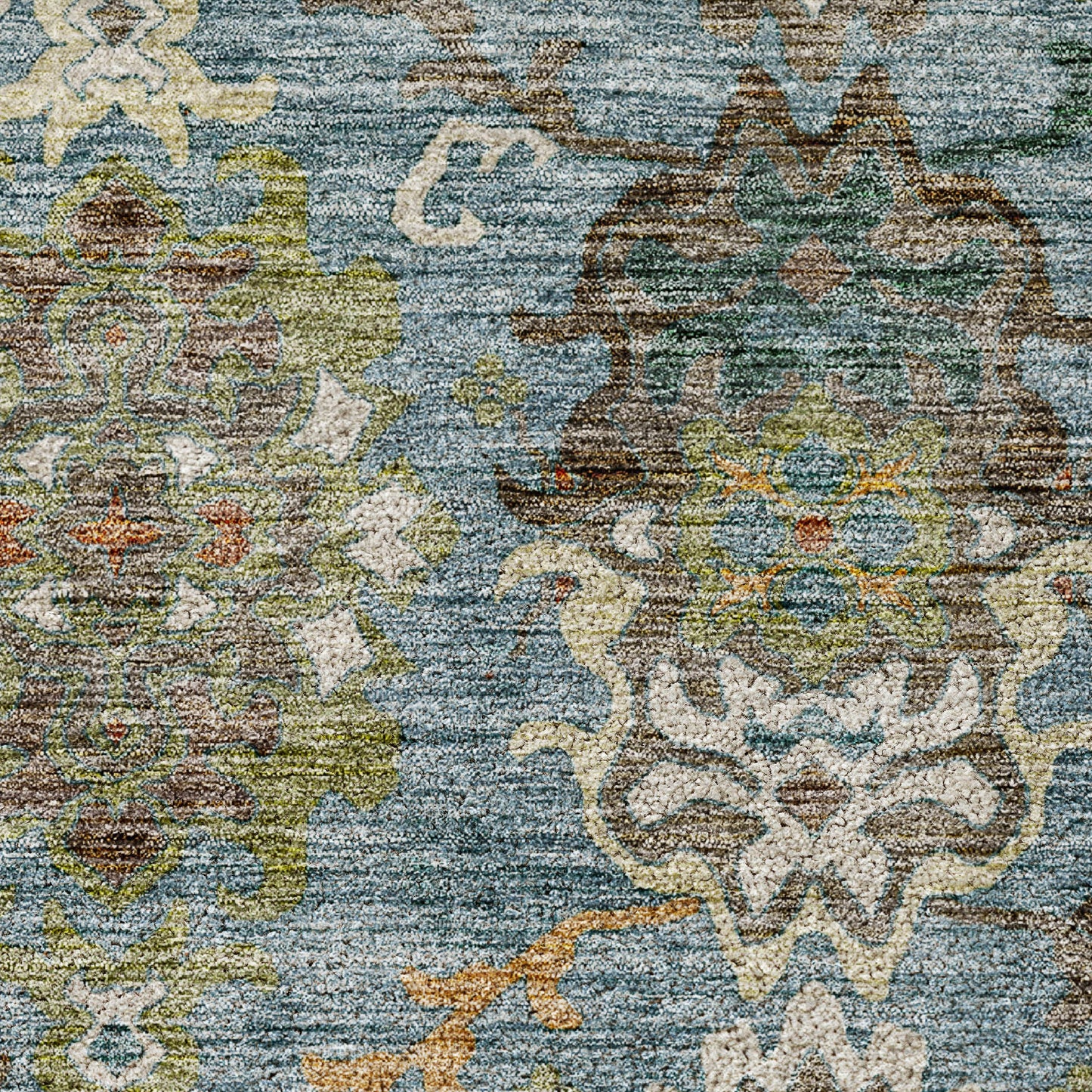 Dalyn Rugs Silk Road  Aqua  Traditional