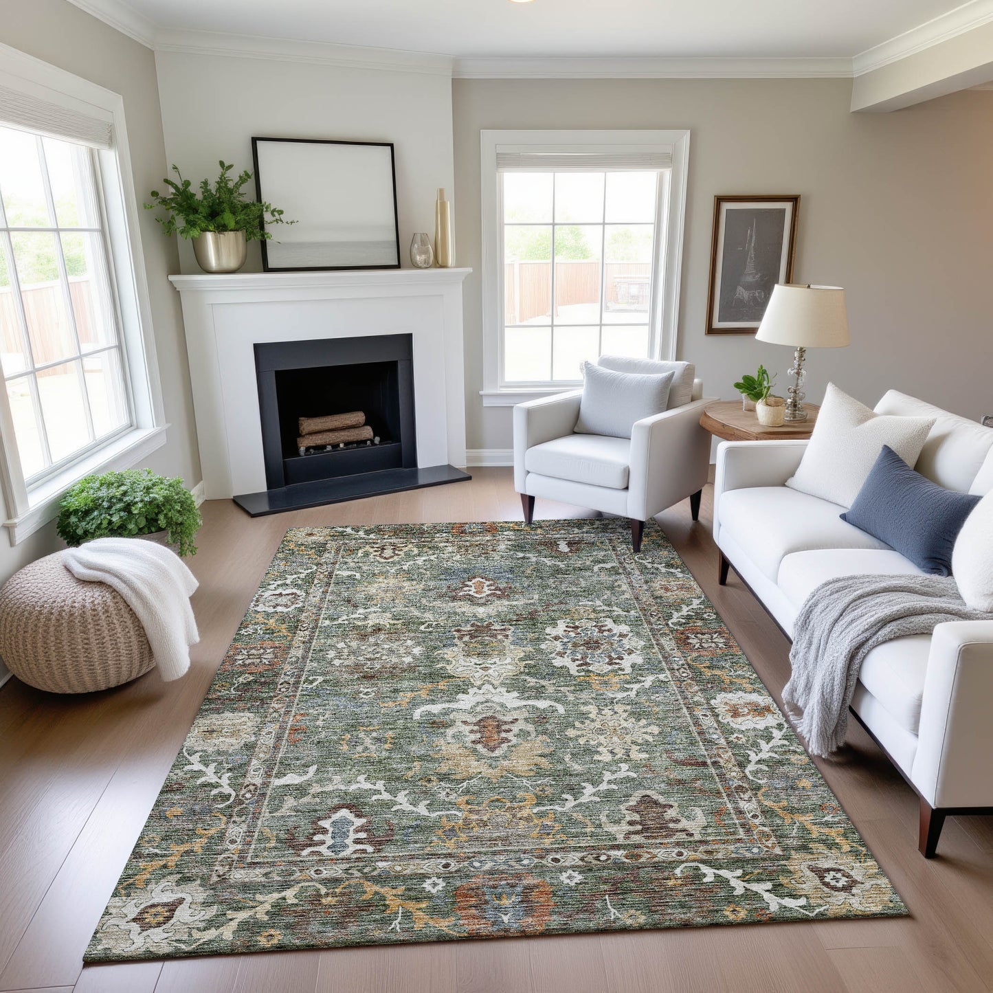 Dalyn Rugs Silk Road  Basil  Traditional