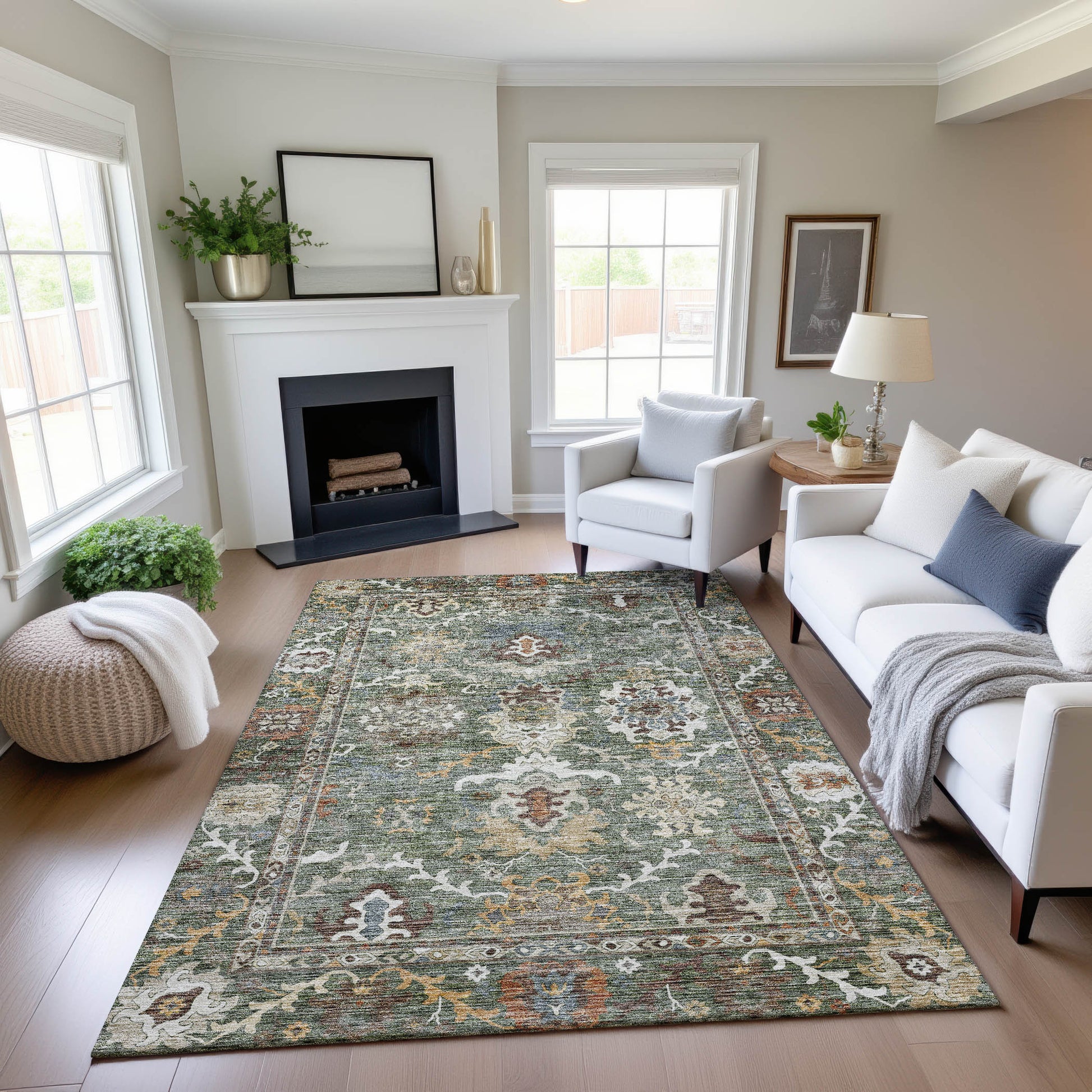 Dalyn Rugs Silk Road  Basil  Traditional