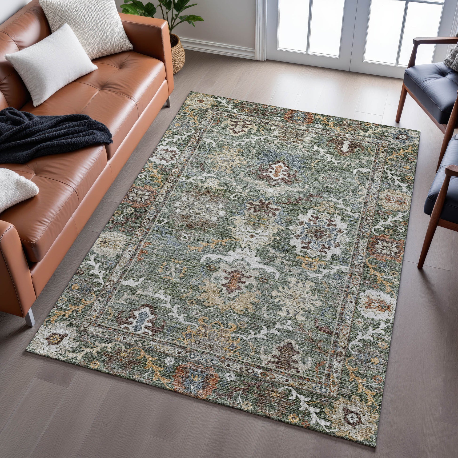 Dalyn Rugs Silk Road  Basil  Traditional