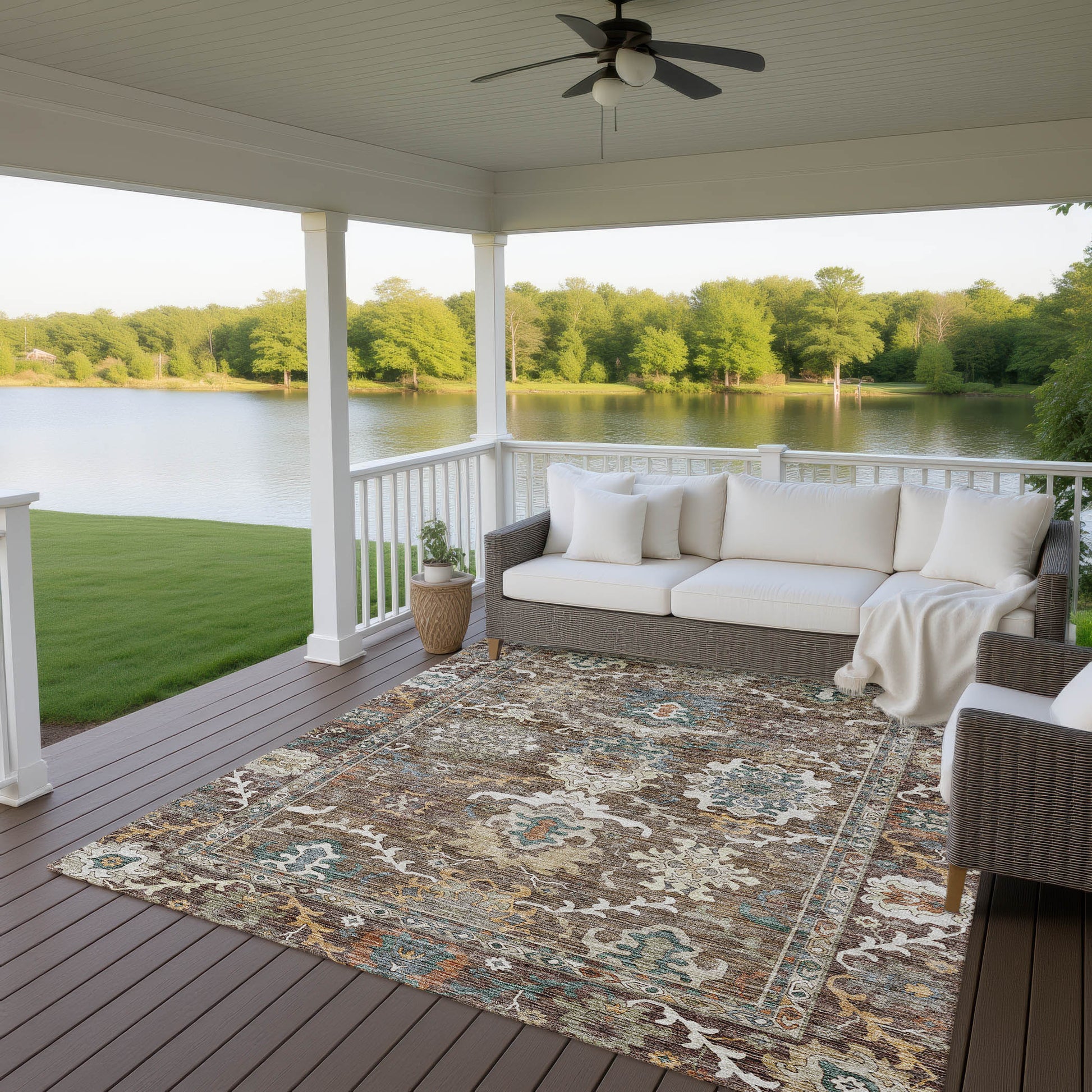 Dalyn Rugs Silk Road  Chocolate  Traditional