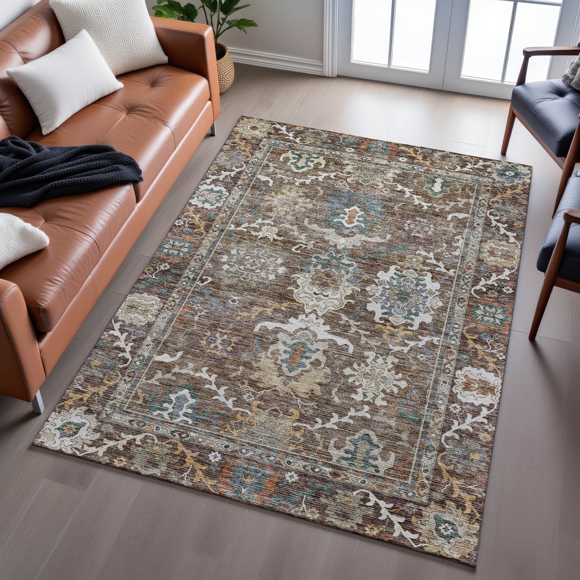 Dalyn Rugs Silk Road  Chocolate  Traditional