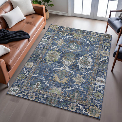 Dalyn Rugs Silk Road  Navy  Traditional