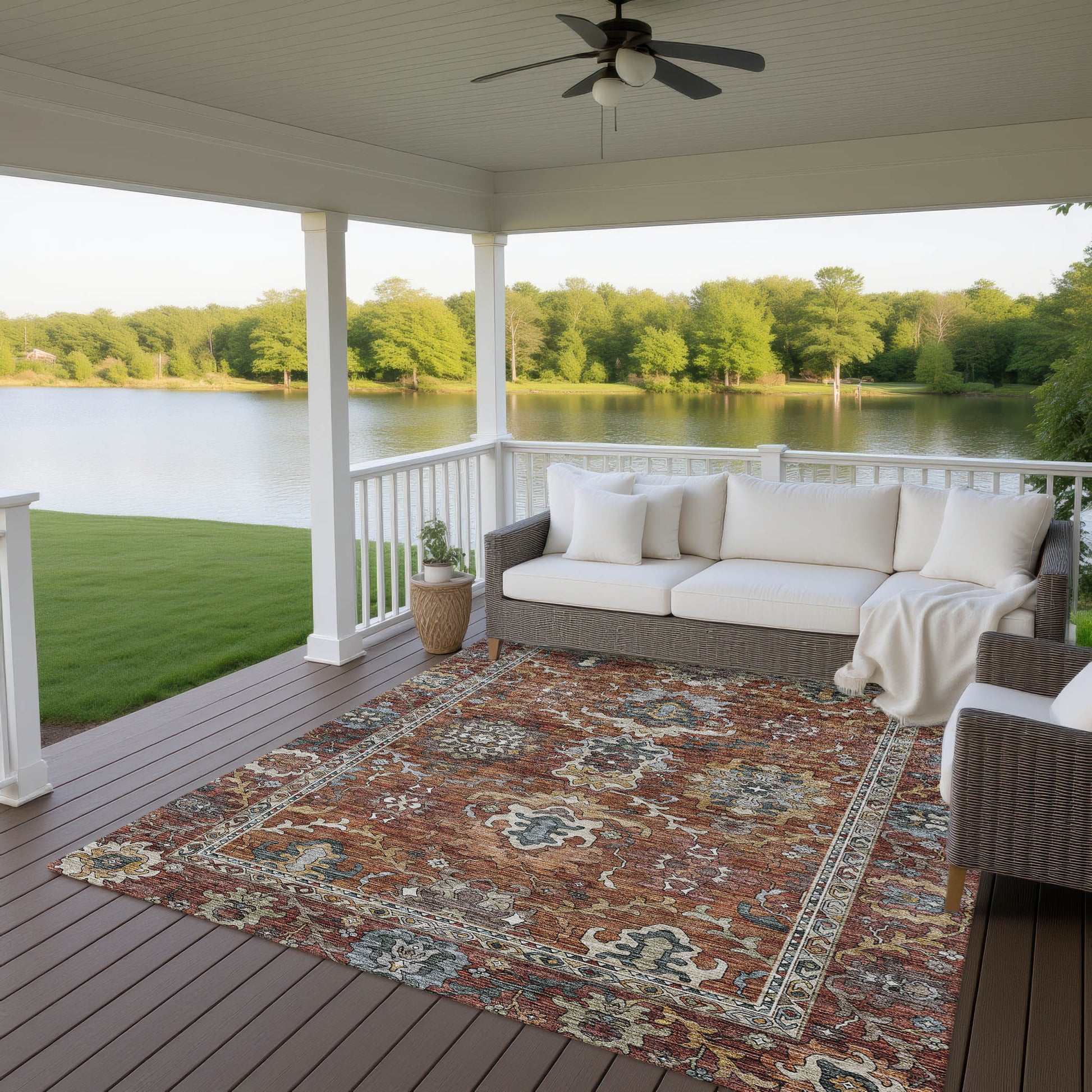 Dalyn Rugs Silk Road  Paprika  Traditional