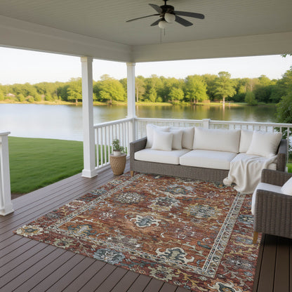 Dalyn Rugs Silk Road  Paprika  Traditional