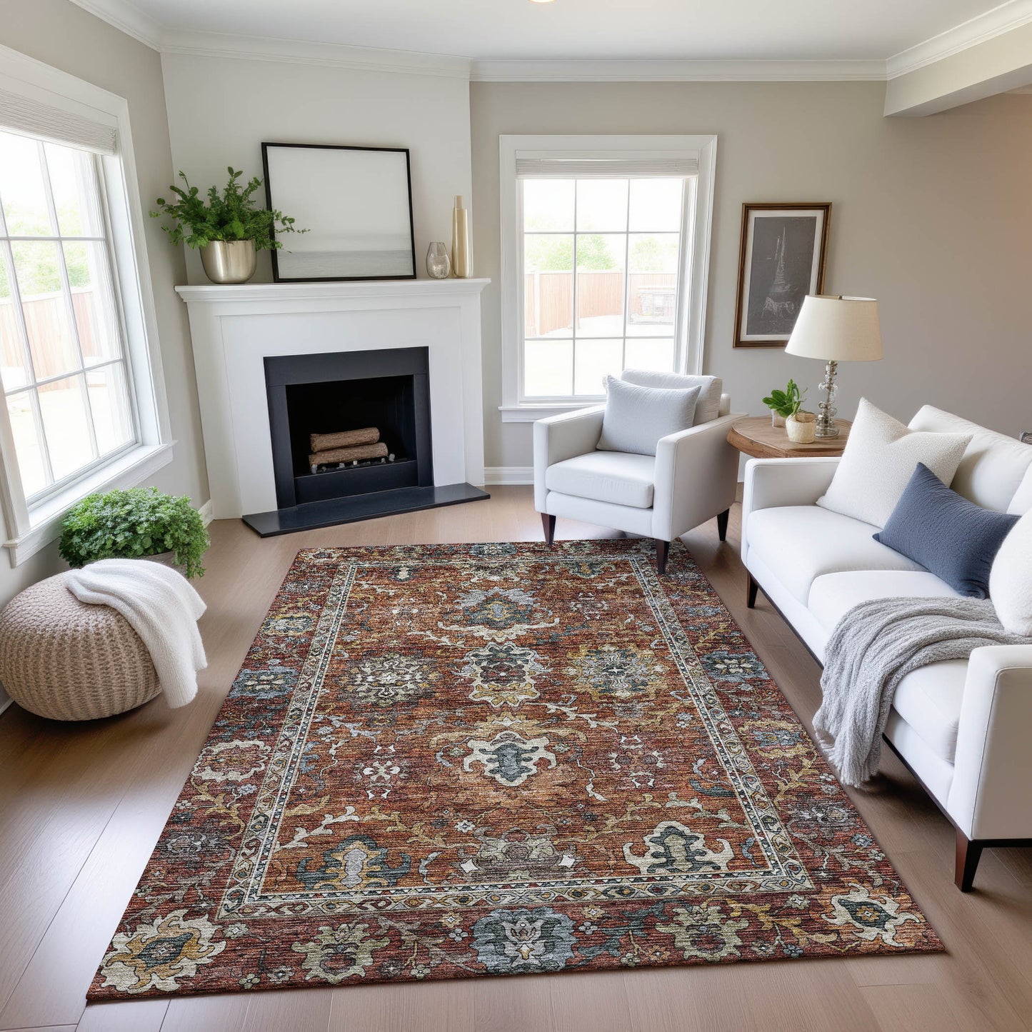 Dalyn Rugs Silk Road  Paprika  Traditional