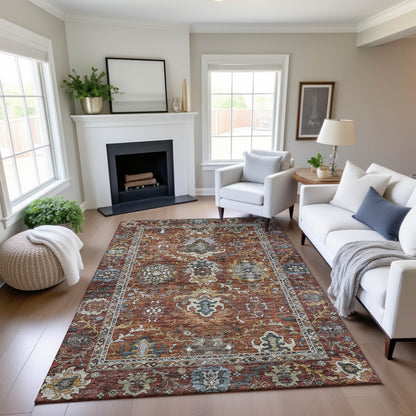 Dalyn Rugs Silk Road  Paprika  Traditional