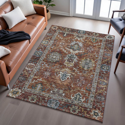 Dalyn Rugs Silk Road  Paprika  Traditional