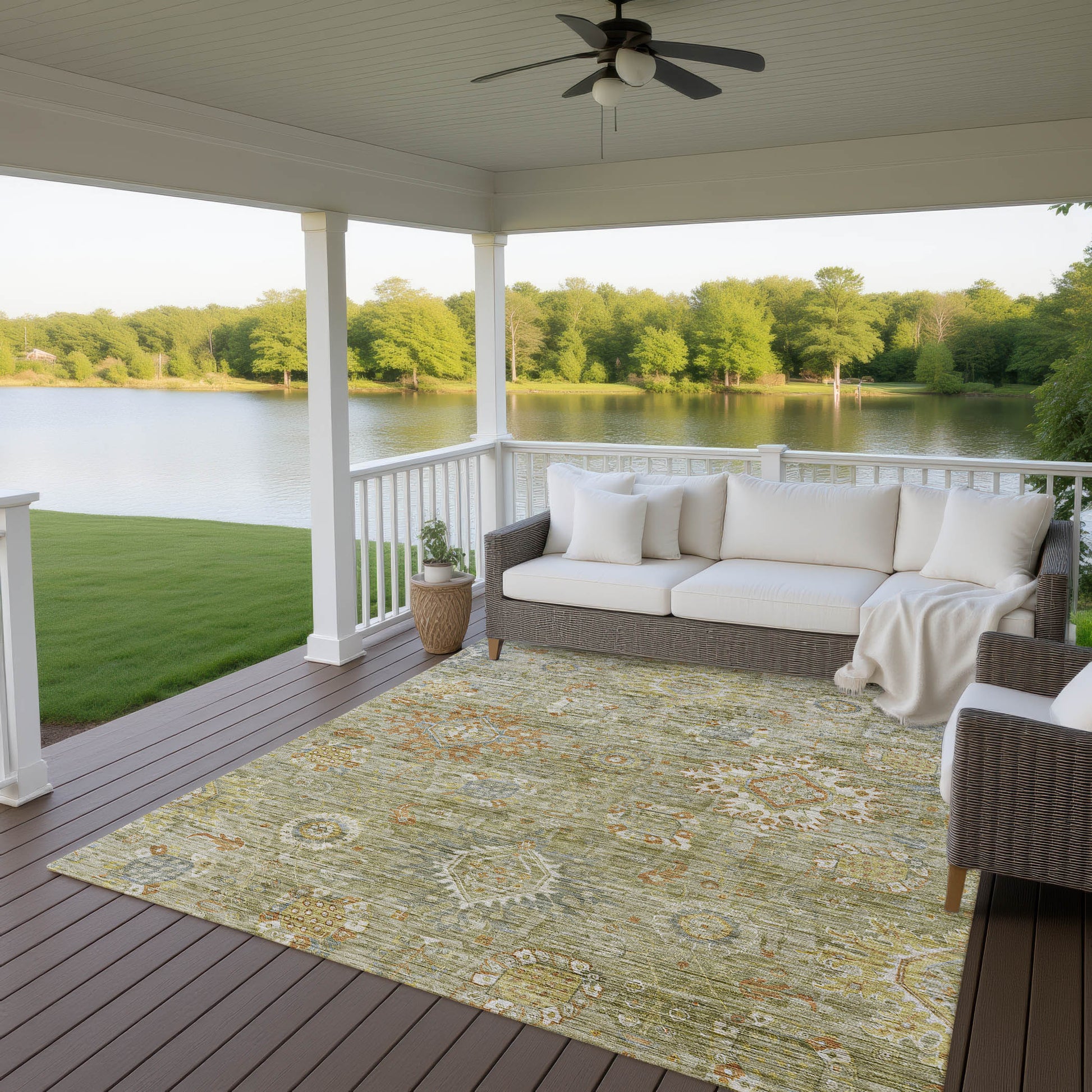 Dalyn Rugs Silk Road  Sage  Transitional