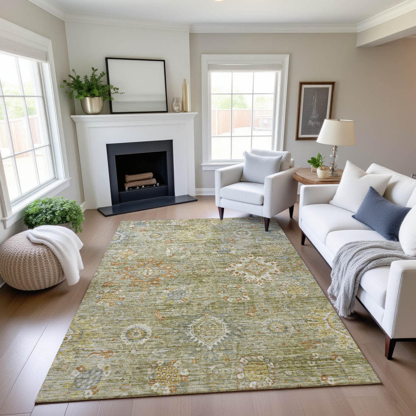 Dalyn Rugs Silk Road  Sage  Transitional