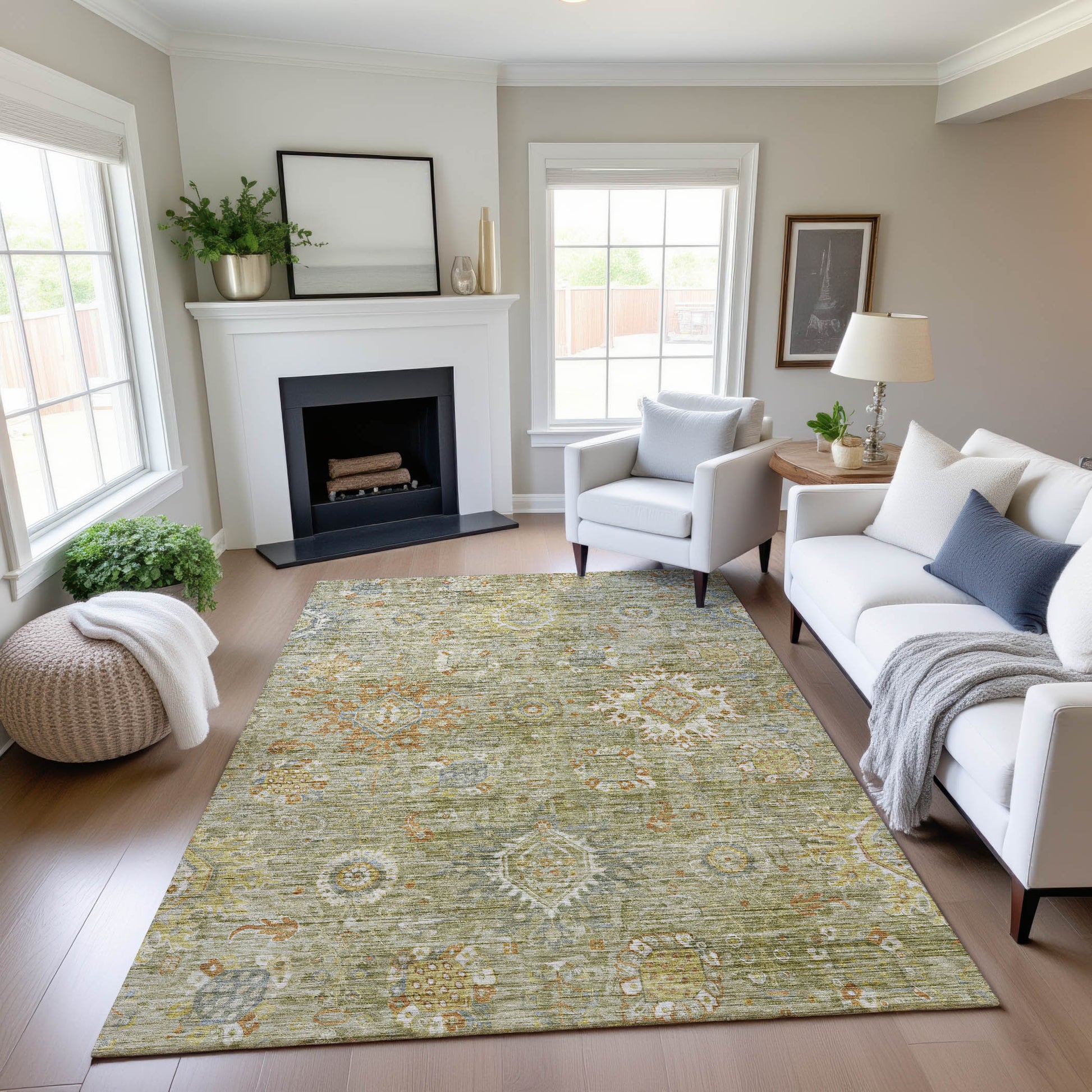 Dalyn Rugs Silk Road  Sage  Transitional