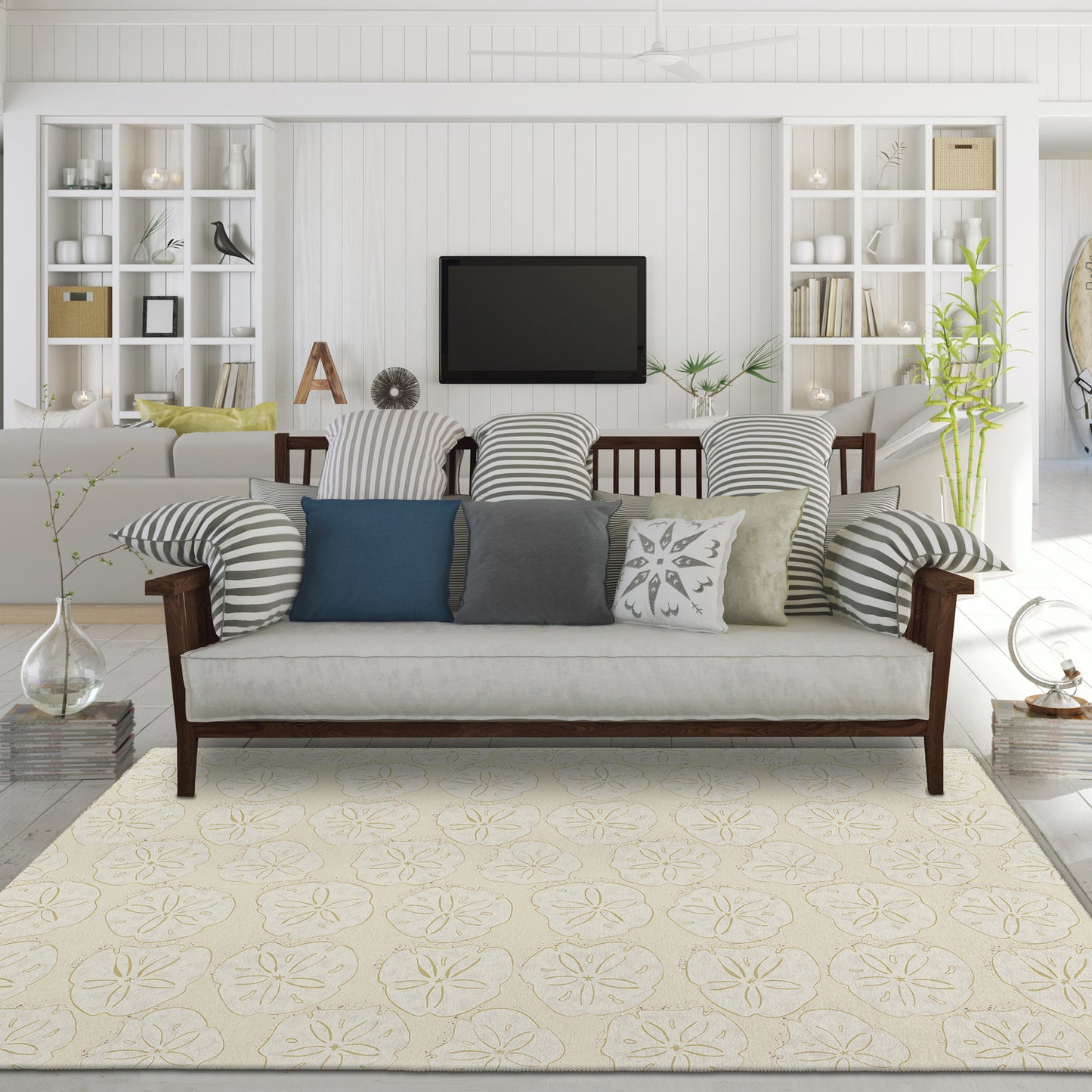 Dalyn Rugs Seabreeze  Ivory  Coastal