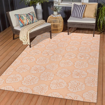 Dalyn Rugs Seabreeze  Peach  Coastal