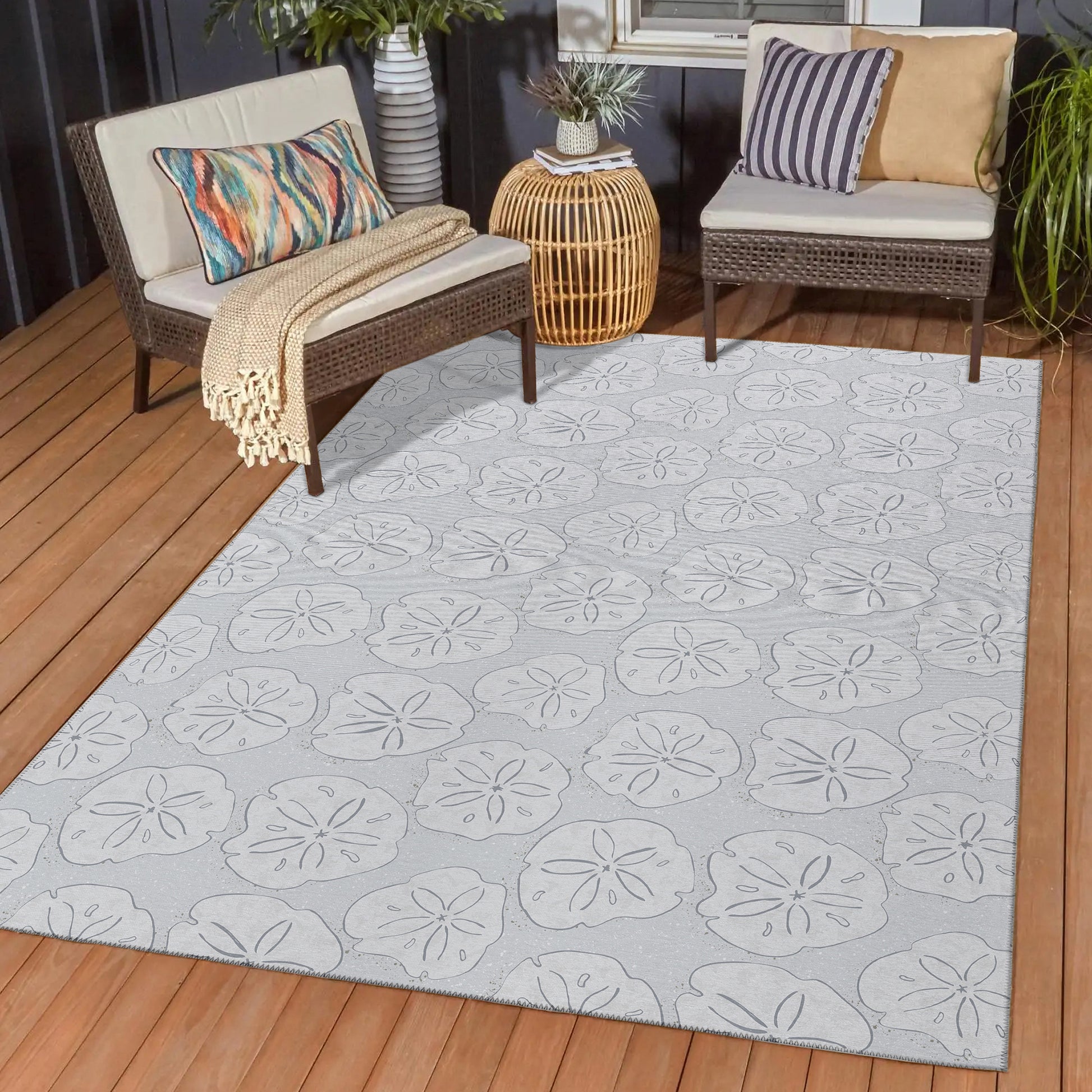 Dalyn Rugs Seabreeze  Silver  Coastal