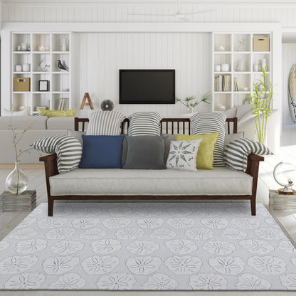 Dalyn Rugs Seabreeze  Silver  Coastal