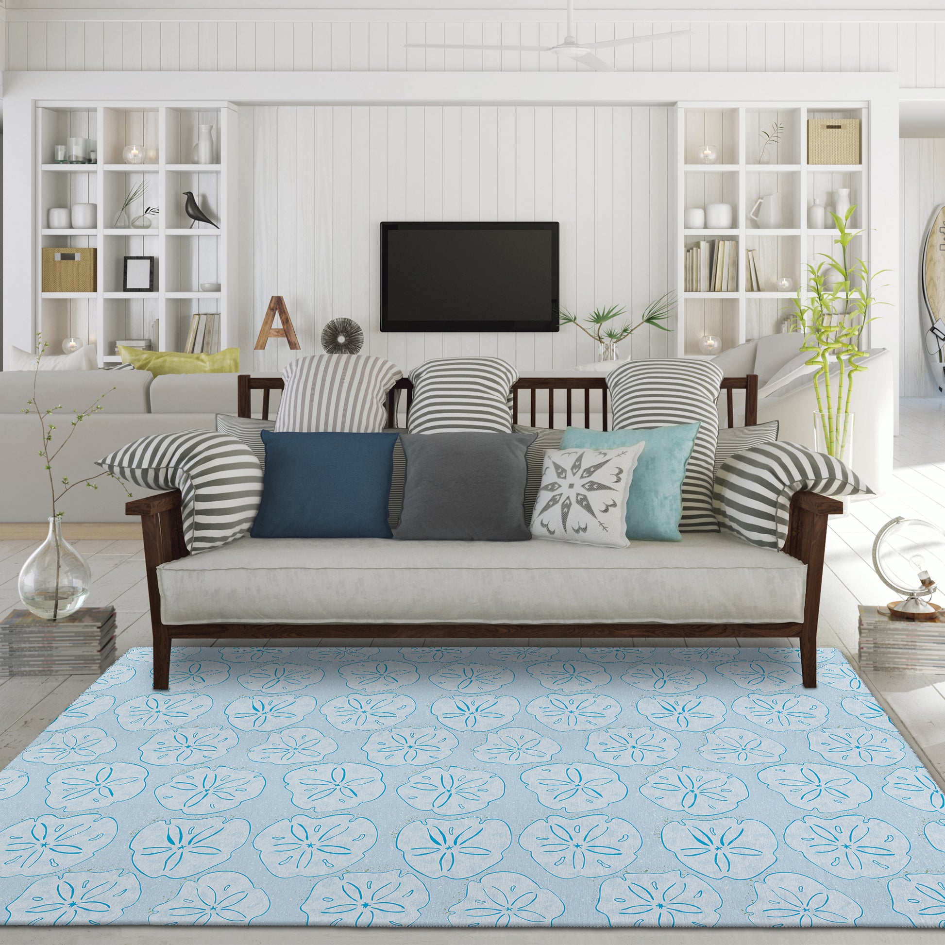 Dalyn Rugs Seabreeze  Sky  Coastal