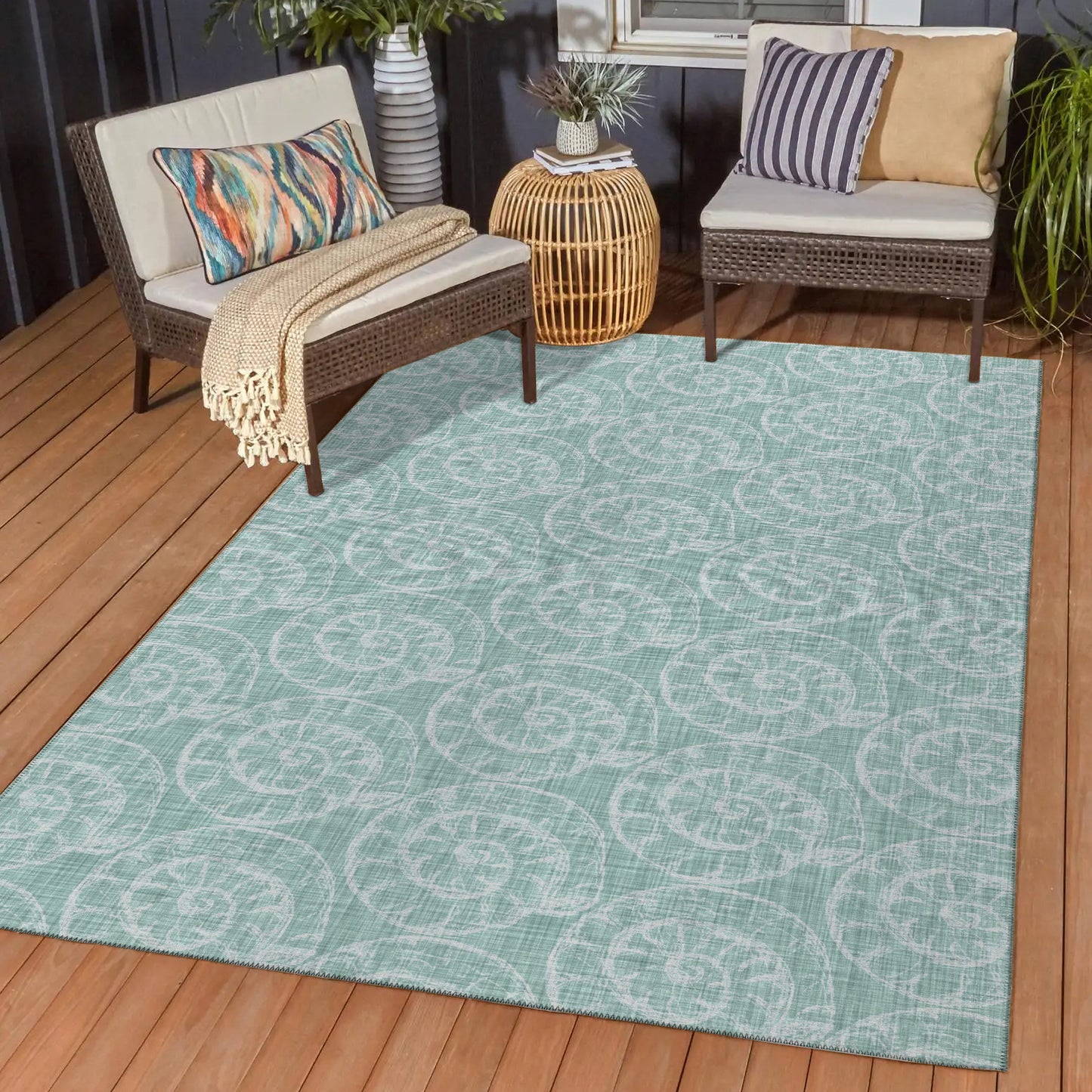 Dalyn Rugs Seabreeze  Sage  Coastal