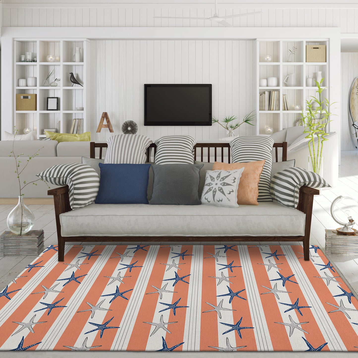 Dalyn Rugs Seabreeze  Salmon  Coastal