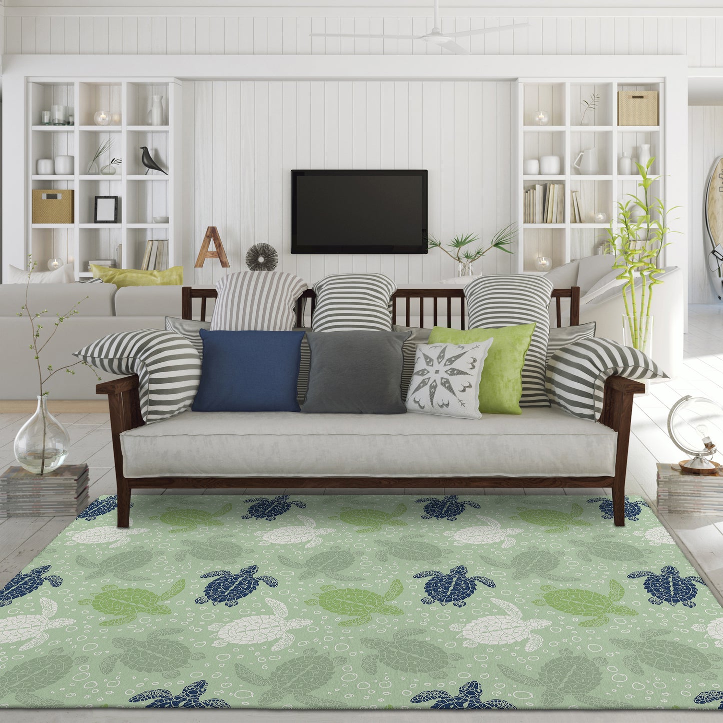 Dalyn Rugs Seabreeze  Aloe  Coastal