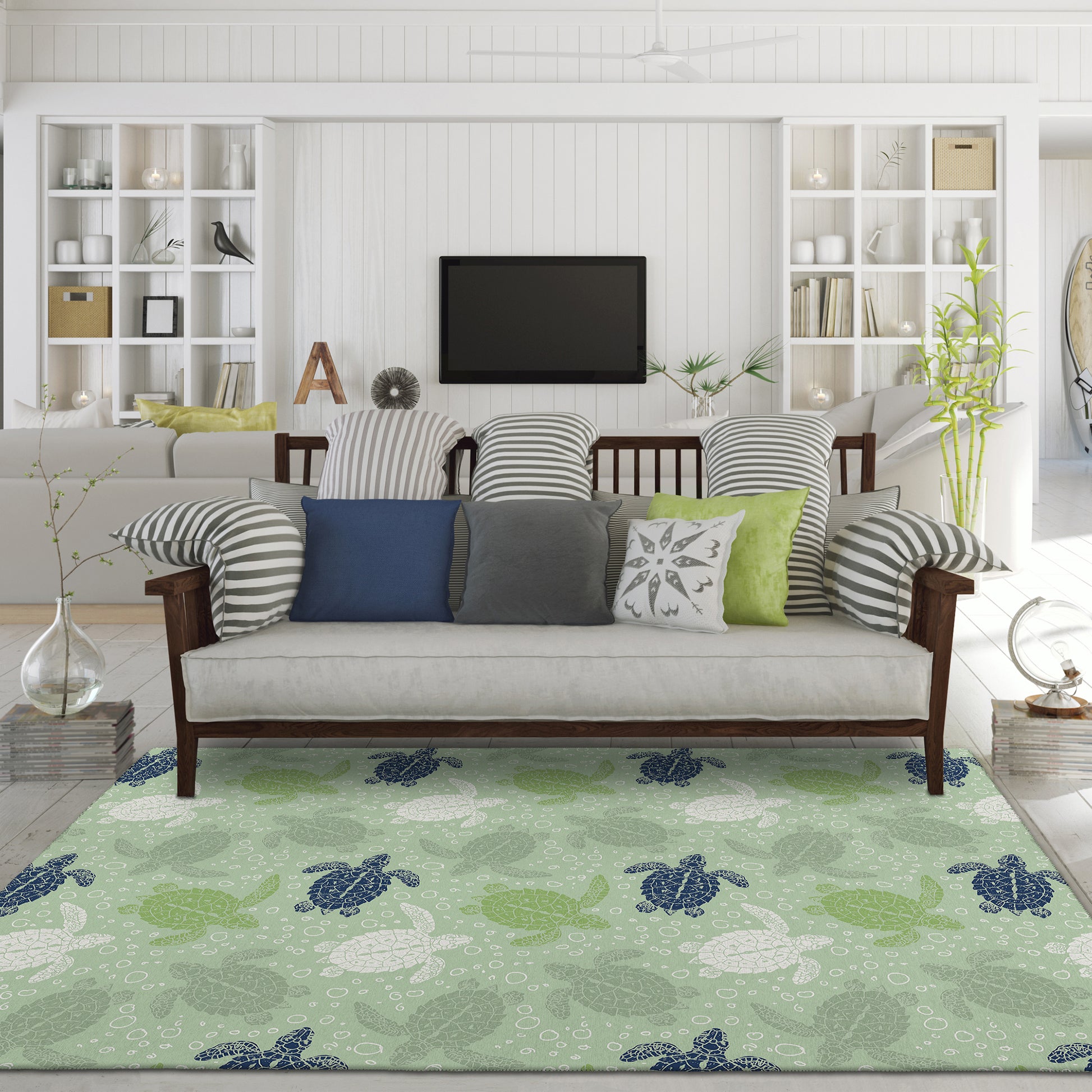 Dalyn Rugs Seabreeze  Aloe  Coastal