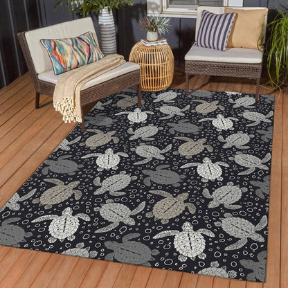 Dalyn Rugs Seabreeze  Black  Coastal