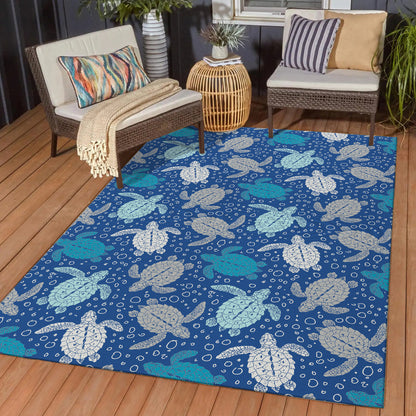 Dalyn Rugs Seabreeze  Navy  Coastal