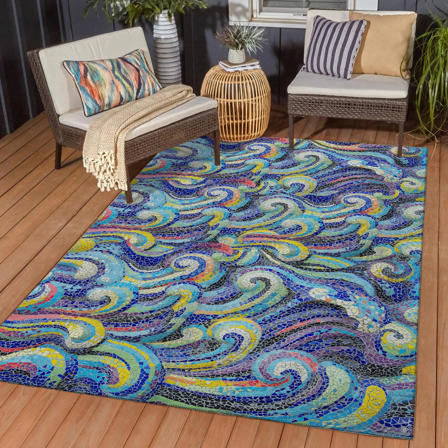 Dalyn Rugs Seabreeze  Indigo  Coastal