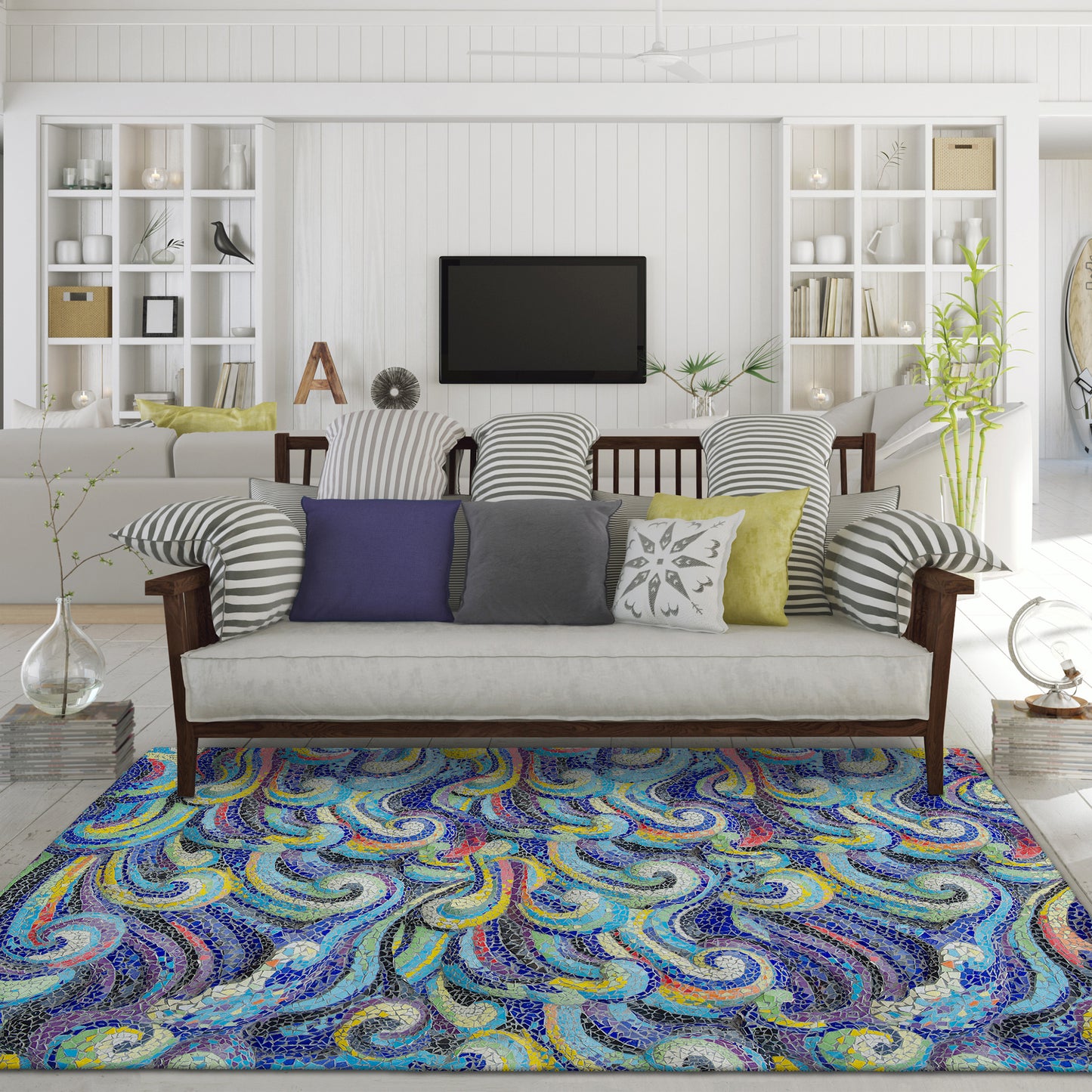 Dalyn Rugs Seabreeze  Indigo  Coastal