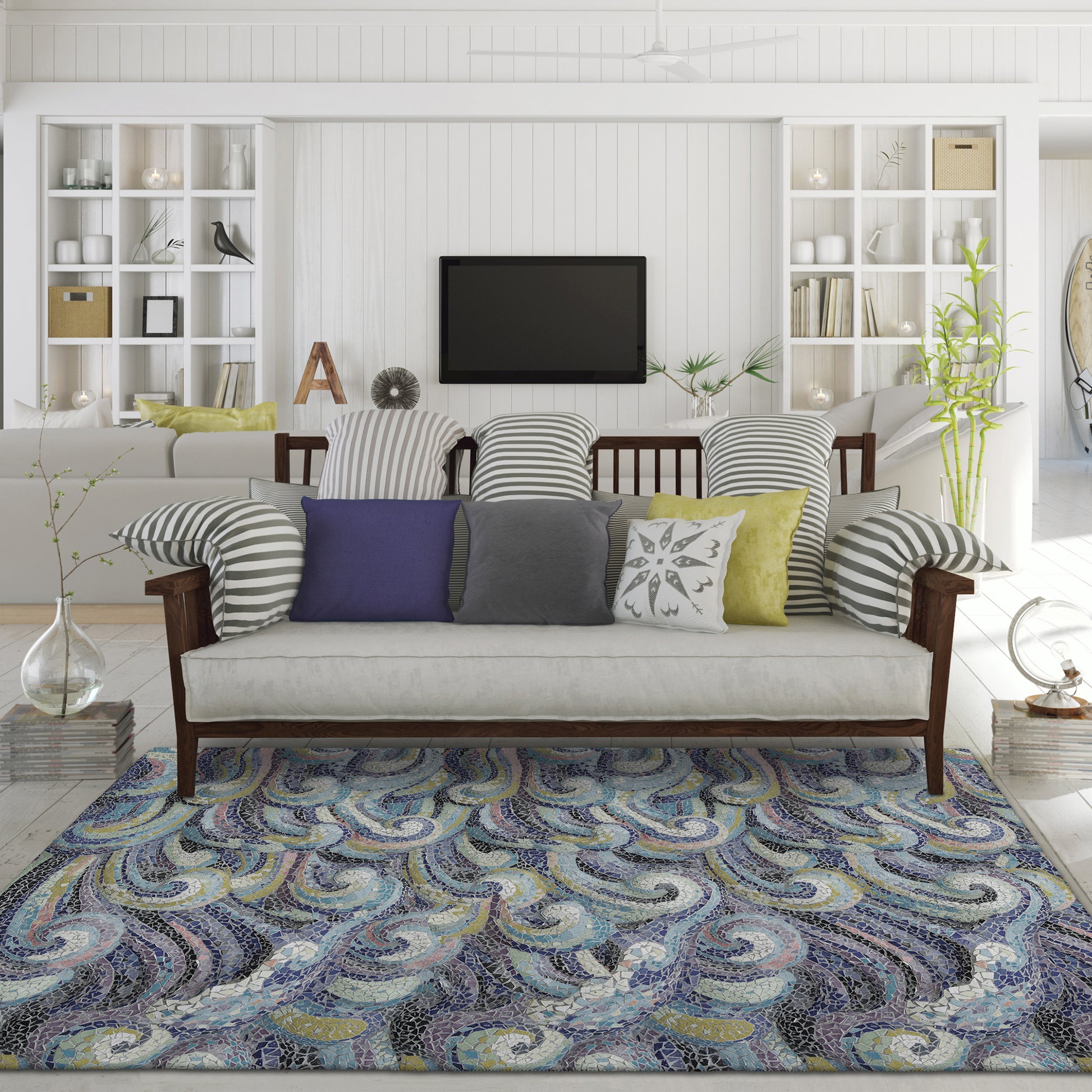 Dalyn Rugs Seabreeze  Ink  Coastal