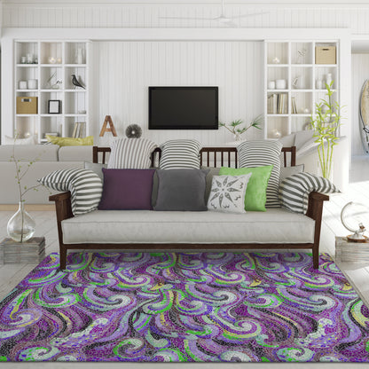 Dalyn Rugs Seabreeze  Violet  Coastal