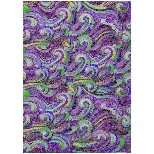 Dalyn Rugs Seabreeze  Violet  Coastal