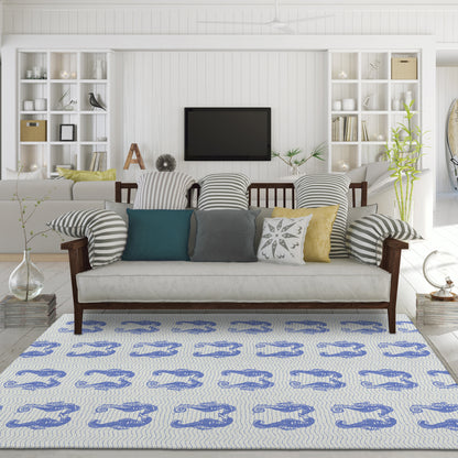 Dalyn Rugs Seabreeze  Navy  Coastal