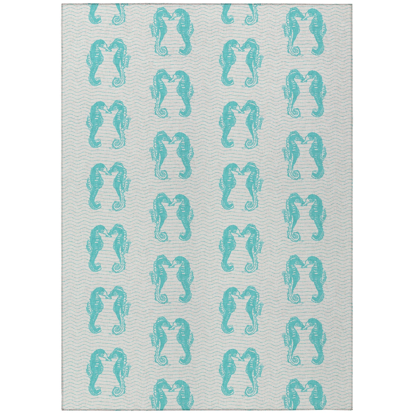 Dalyn Rugs Seabreeze  Teal  Coastal