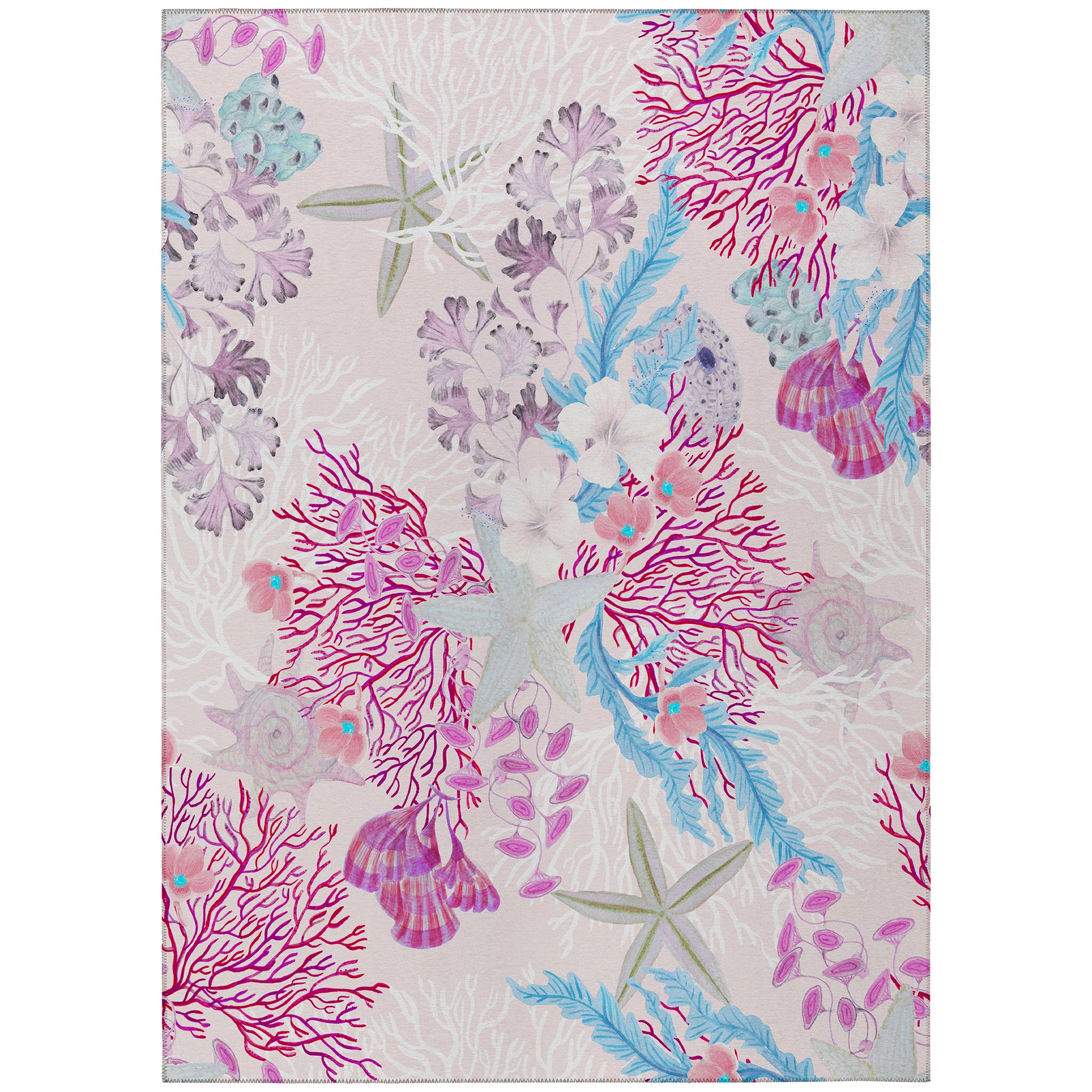 Dalyn Rugs Seabreeze  Blush  Coastal