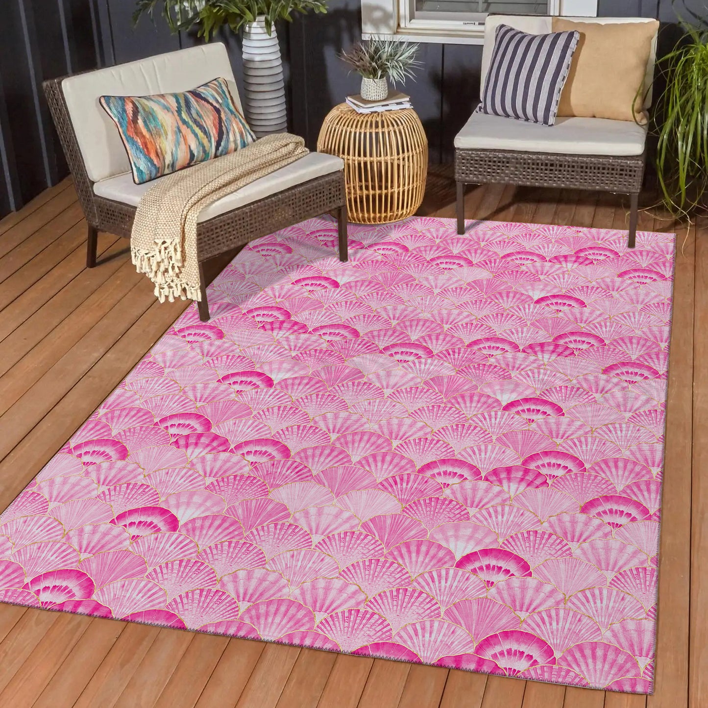 Dalyn Rugs Seabreeze  Blush  Coastal