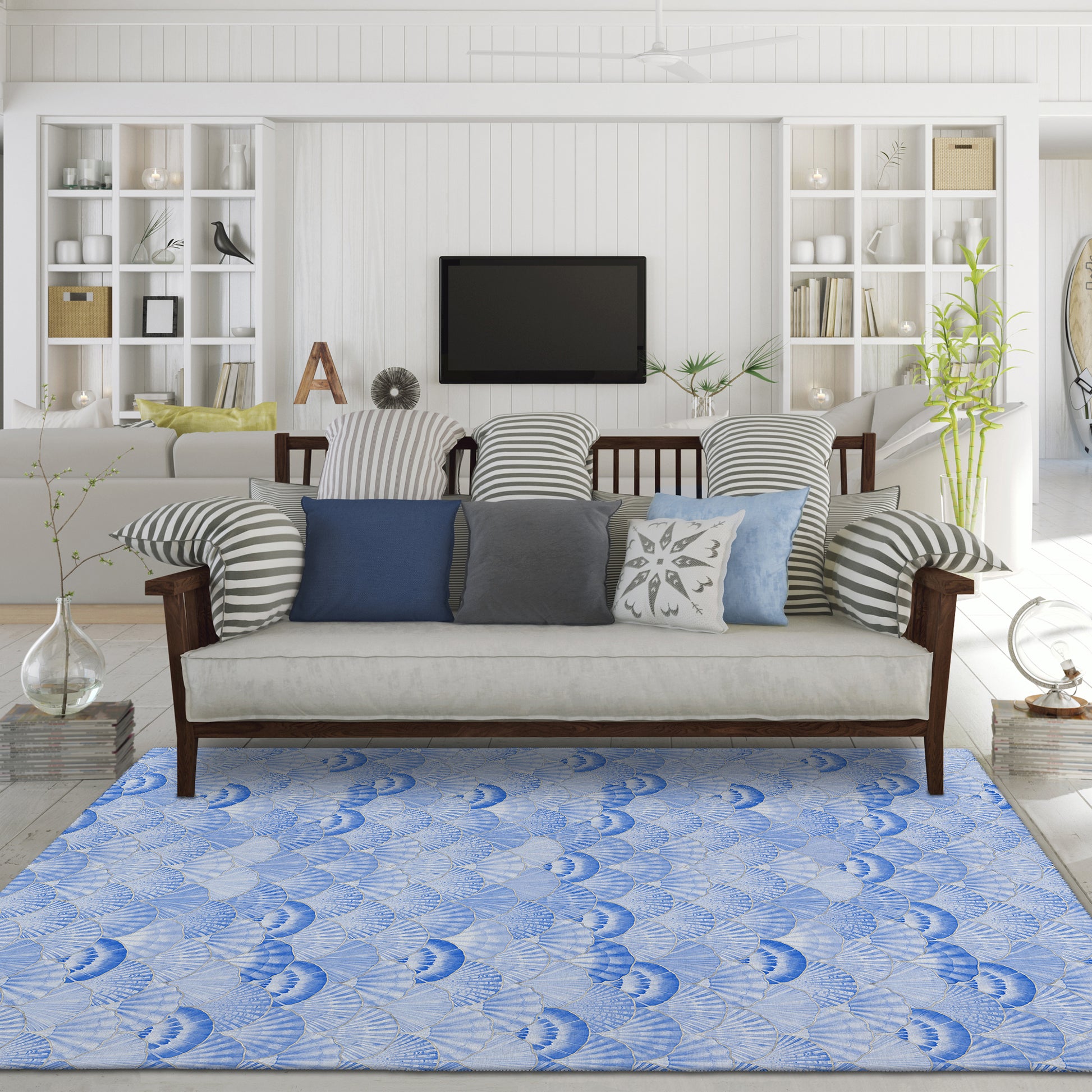 Dalyn Rugs Seabreeze  Navy  Coastal