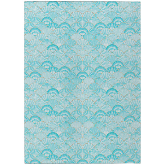 Dalyn Rugs Seabreeze  Teal  Coastal