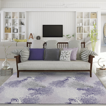Dalyn Rugs Seabreeze  Lavender  Coastal
